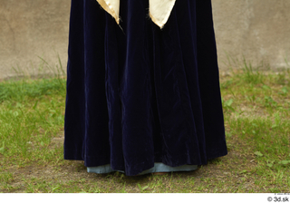 Photos Woman in Historical Dress 23 Blue dress Medieval clothing…